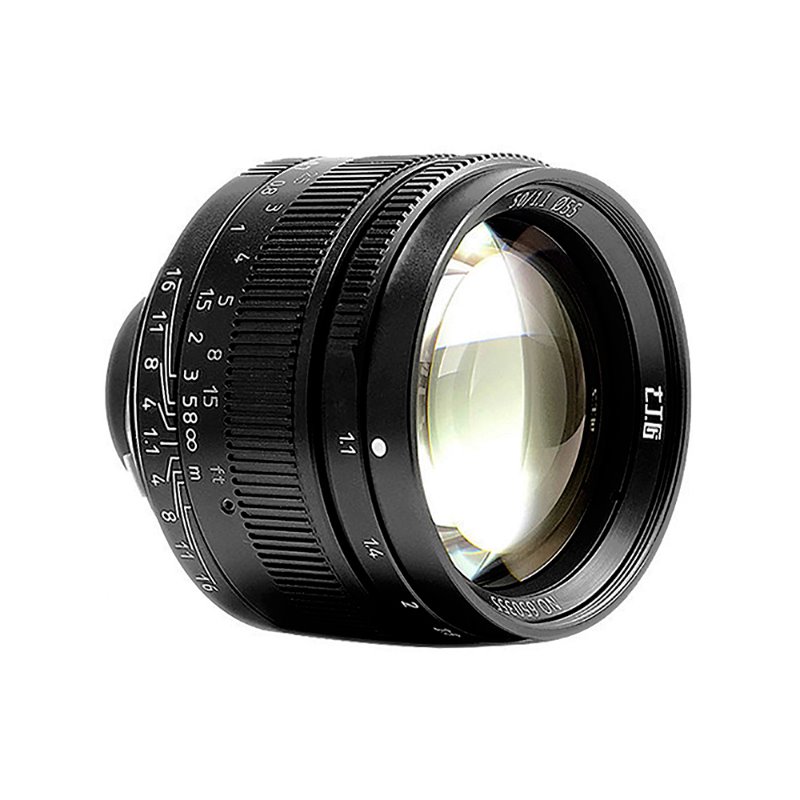 7Artisans M50mm f/1.1 Full Frame Lens Black