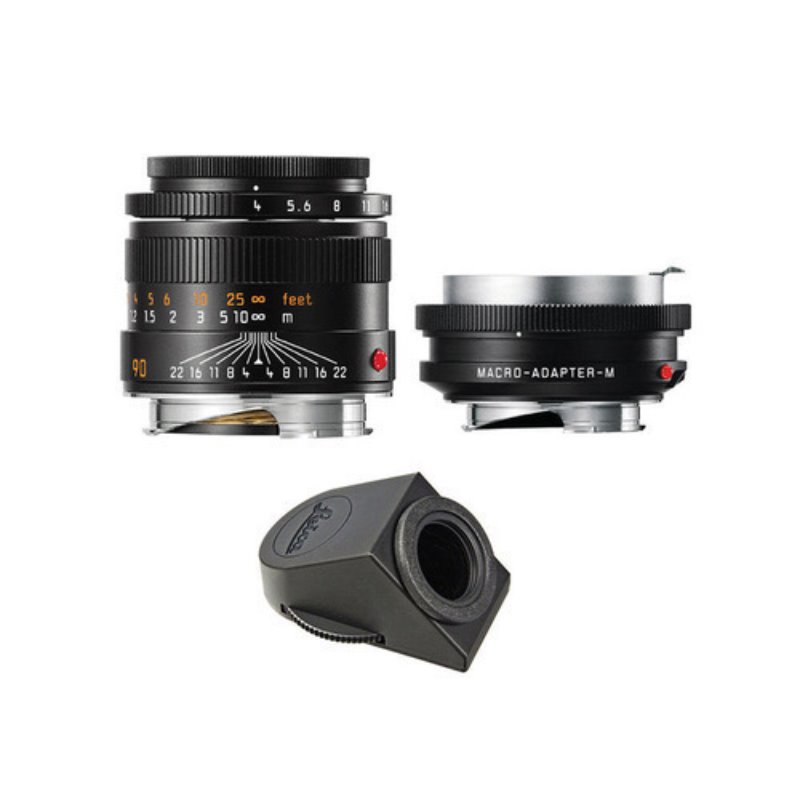 Leica Macro-M SET 90mm f/4.0, Angle Finder M, Macro-Adapter M [예약판매]