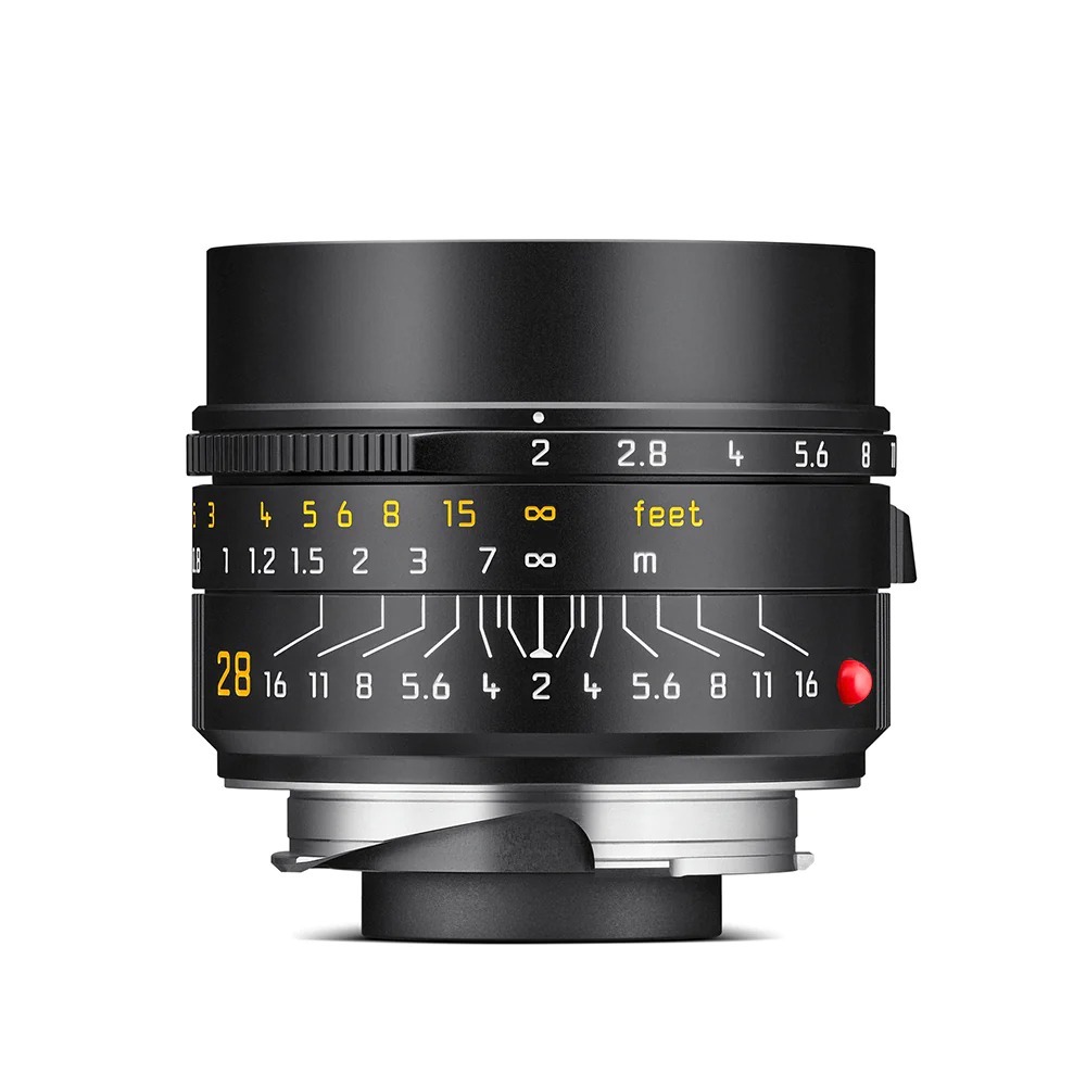 Leica Summicron-M 28mm f/2 ASPH., black anodized