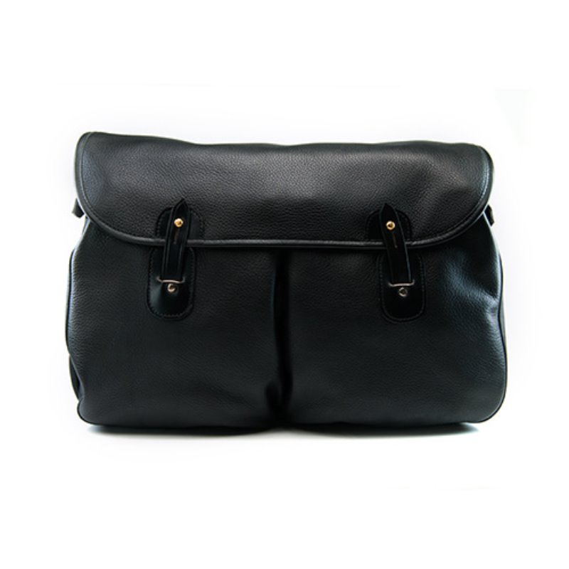 [Brady] Leather Gelderburn Shoulder Bag Black