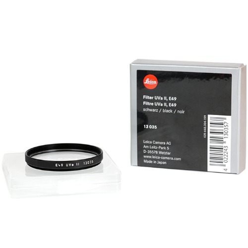 [중고] Leica UV filter 49 (black)